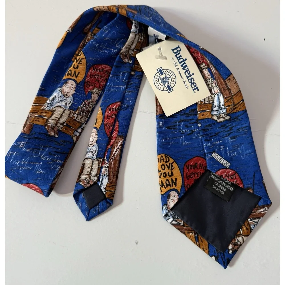 NWT Vintage Budweiser Tie 